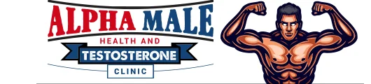 Alpha Male Health and Testosterone Clinic logo