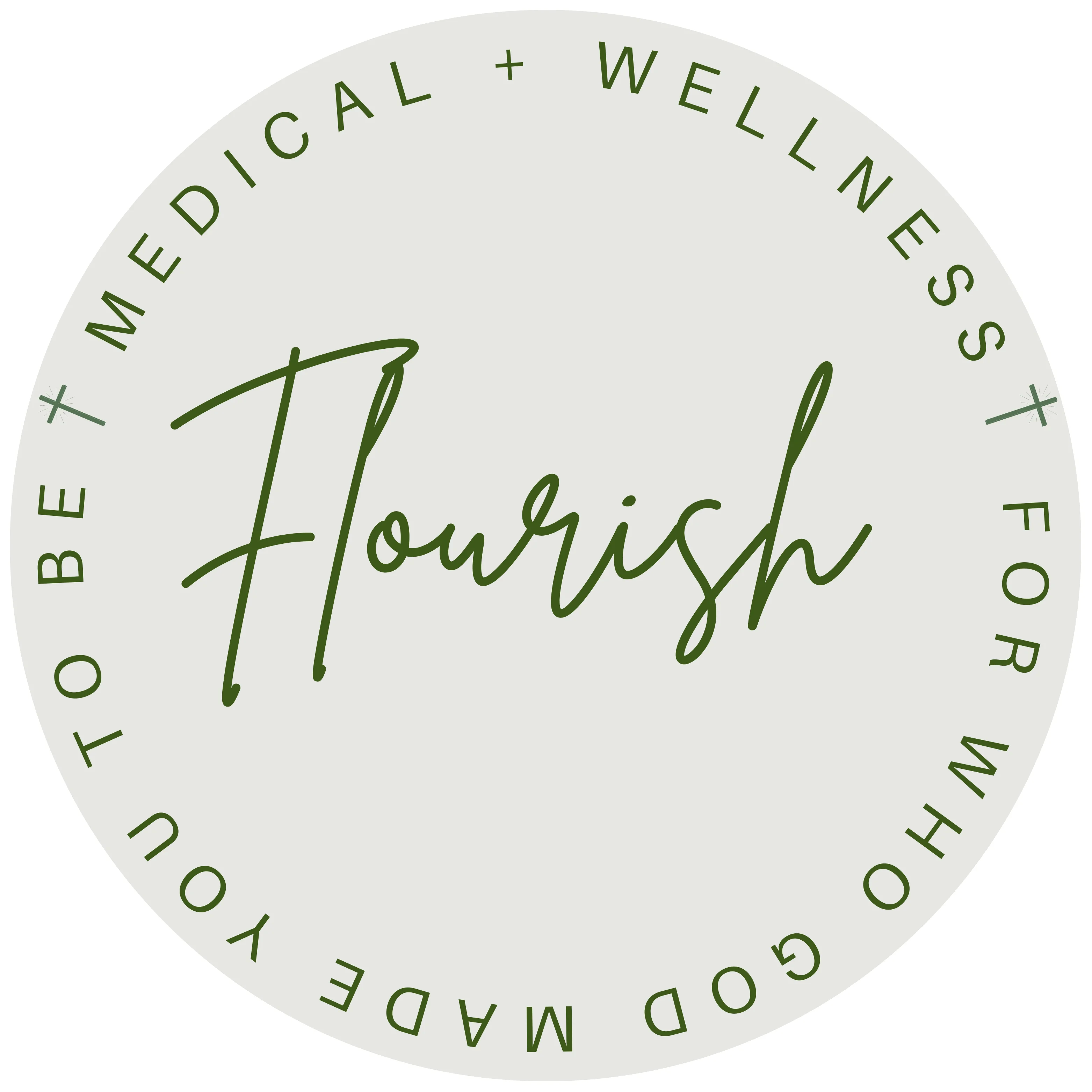 Flourish Medical + Wellness logo